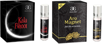 

Arochem Aro Magnet Kala Bhoot Combo Floral Attar(Floral)
