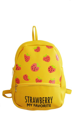 

JG Shoppe Strawberry 1.15 L Backpack(Yellow)