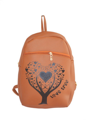 

JG Shoppe LoveTree 1.15 L Backpack(Brown)
