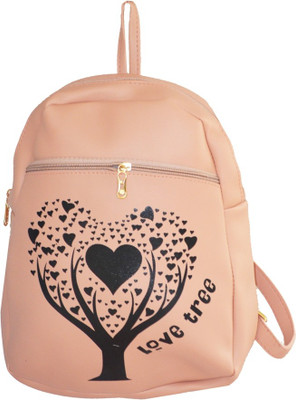 

JG Shoppe LoveTree 1.15 L Backpack(Pink), Peach
