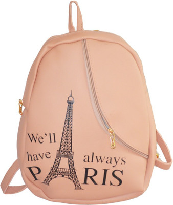 

JG Shoppe Paris 1.15 L Backpack(Pink), Peach