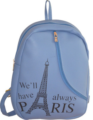 

JG Shoppe Paris 1.15 L Backpack(Blue, Black)