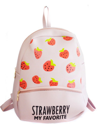 

JG Shoppe Strawberry 1.15 L Backpack(Purple)