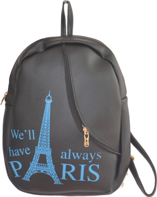

JG Shoppe Paris 1.15 L Backpack(Black)