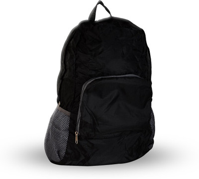 

VIOLET Foldable Backpack Waterproof Backpack(Black, 20 L)
