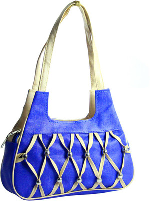

spero Women's Stylish Zip lock casual Shoulder Bag(Blue, 1 L)