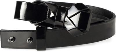 

People Women Black Genuine Leather Belt, People Women Casual Black Genuine Leather Belt