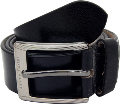 

jimmy carter Men Casual, Formal Black Genuine Leather Belt