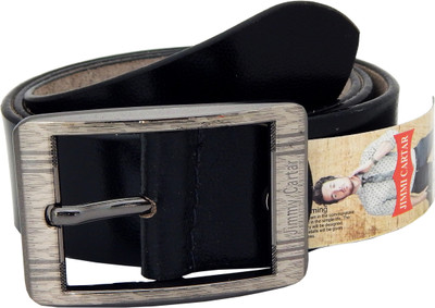 

jimmy carter Men Casual, Formal Black Genuine Leather Belt