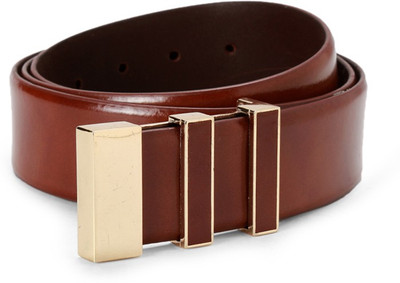 

Peter England Men Brown Genuine Leather Belt, Peter England Men Casual Brown Genuine Leather Belt
