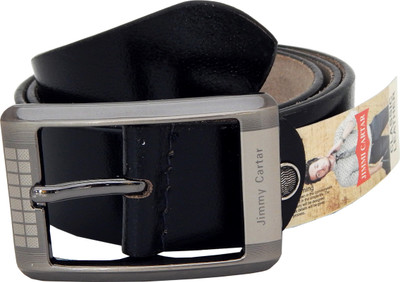 

jimmy carter Men Casual, Formal Black Genuine Leather Belt