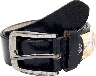 

jimmy carter Men Casual, Formal Black Genuine Leather Belt