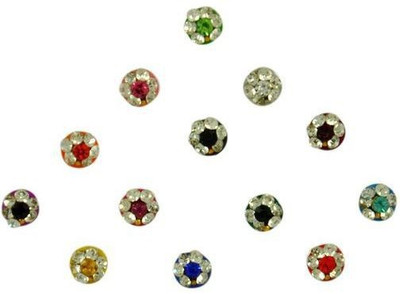 

Instabuyz Stylish Designer Forehead Multicolor Bindis(Fancy Bindi)