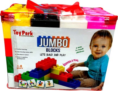 

Toy Park Jumbo Blocks Set (33 pcs.)(Multicolor)