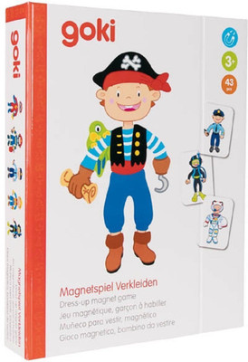 

Goki Dress-up Magnet Game, Boy Board Game