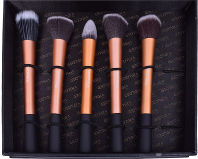 

GeorgiaUSA Premium Kabuki Brushes set of 5(Pack of 5)