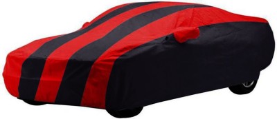 WATER GUARD Car Cover For Nissan Micra Active (With Mirror Pockets)(Grey, Black, For 2005, 2006, 2007, 2008, 2009, 2010, 2011, 2012, 2013, 2014, 2015, 2018, NA Models)