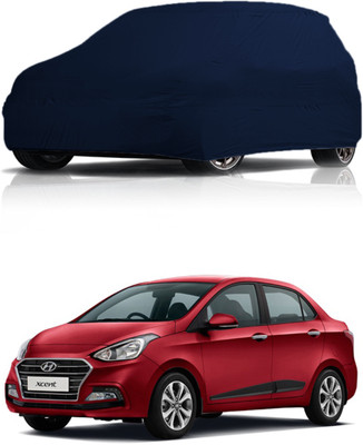 SHALIMAR Car Cover For Hyundai Xcent (Without Mirror Pockets)(Blue)