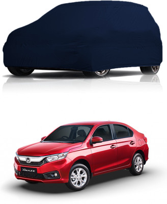 SHALIMAR Car Cover For Honda Amaze (Without Mirror Pockets)(Blue)