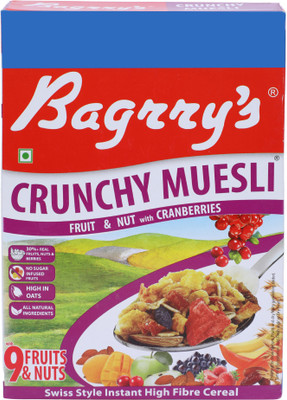 

Bagrry's Crunchy Muesli Fruit & Nut with Cranberries(400 g, Box)