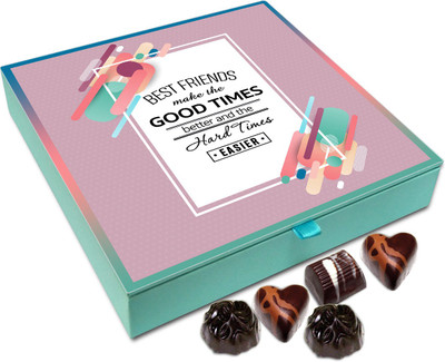 

Chocholik Friendship Gift - Best Friends Make The Good Times - 9Pc Truffles(108 g)