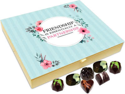 

Chocholik Friendship Gift - Friendship Is Essentially A Partnership - 20Pc Truffles(240 g)
