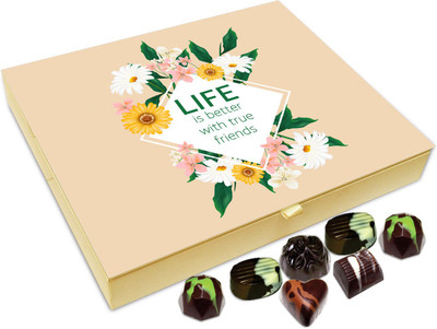 

Chocholik Friendship Gift - Life Is Better With True Friends - 20Pc Truffles(240 g)