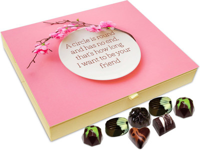 Chocholik Friendship Gift - I Want To Be Your Friend - 20Pc Truffles(240 g)