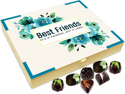 

Chocholik Friendship Gift - Best Friends Its A Promise, Not A Label - 20Pc Truffles(240 g)