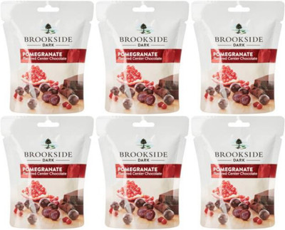 

Brookside Dark Chocolate, Pomegranate, Truffles(Pack of 6, 199.8 g)