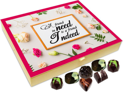 

Chocholik Friendship Gift - A Friend In Need Is A Friend Indeed - 20Pc Truffles(240 g)