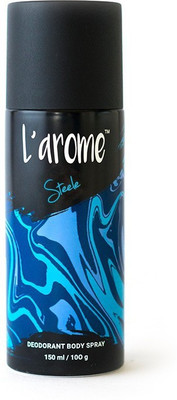 l'arome Steele Deodorant Spray - For Men(150 ml)