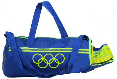 Pole Star (Expandable) gym_0102_01 Travel Duffel Bag(Blue)