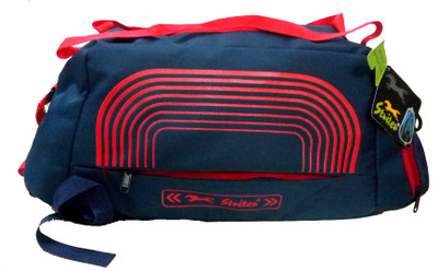

Striter Heavy Duty Canvas Gym Duffle Cum Sports Kit Bag - Red Gym Bag(Red)