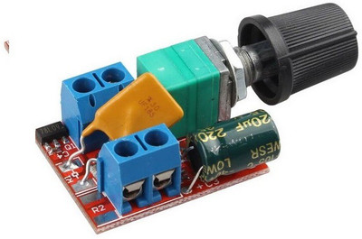 

Robodo DC 5A Motor PWM Speed Controller Electronic Components Electronic Hobby Kit