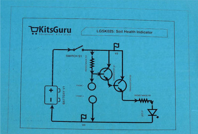 

KitsGuru Soil Health Indicator LGSK025 Educational Electronic Hobby Kit