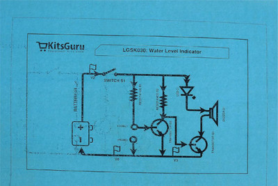 

KitsGuru Water Level Indicator LGSK030 Educational Electronic Hobby Kit