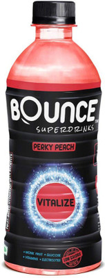 

Bounce Superdrink VITALIZE-PERKYPEACH Energy Drink(500 ml, No Flavored)