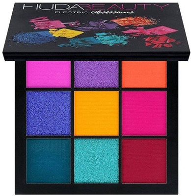 

Huda Beauty Liquid Mattee EYE MAKE UP PACK -9 COLOR EYE SHADOW ELECTRIC AND LONG LASTING LIQUID EYE LINER PACK AND PURE EYES KAJAL PACK 18 g(EYE MAKE UP)