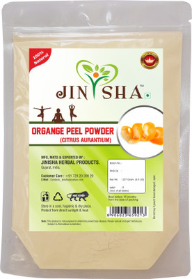 

Jinisha herbal products Natural Orange Peel (CITRUS AURANTIUM) Powder for NATURALLY GLOWING SKIN – Pack of 1 (227 Grams)(227 g)
