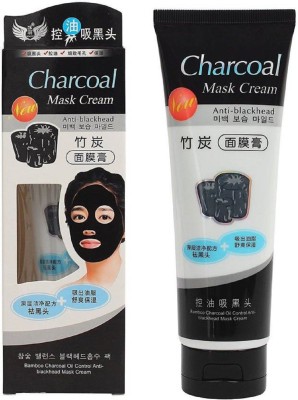 

Whinsy HIGH QUALITY ANTI-BLACKHEAD OIL-CONTROL BAMBOO CHARCOAL MASK CREAM FOR ALL SKIN TONE(Pack of 2)(260 g)