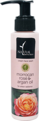 

Natural Bath & Body Morrocan Rose & Argan Oil Face Wash(100 ml)