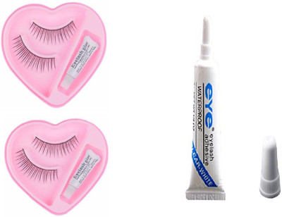 

Jampak™ Eyelash 2 pcs with 1 pcs Glue 7g(Pack of 3)
