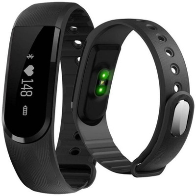

Like Star D115 Smart Wristband Heart Rate Monitor Fitness Band(Multicolor), Black