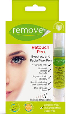 

Remove Retouch Eyebrow and Facial Pen Thick & Dense 4ML Wax(1 g)