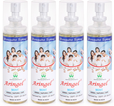 

Aringel Mosquito Repellent Spray (mint)- Set of 4(Pack of 4)