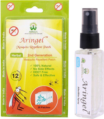 

Aringel Mosquito Repellent Patch 2nd Gen (Pack of 20 Pcs) , Afterbite(Pack of 2)