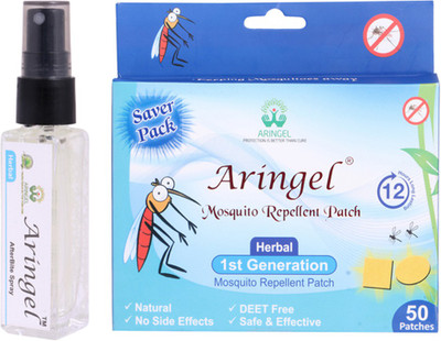 

Aringel Mosquito Repellent Patch 1st Gen (Pack of 50 Pcs) , Afterbite(Pack of 2)