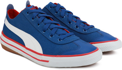 

Puma Boys & Girls Lace Sneakers(Blue, True blue-puma white-barbados cherry
