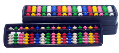 Sae Fashions Multicolor 17 Rod Abacus Kit Set Of 3(Multicolor)